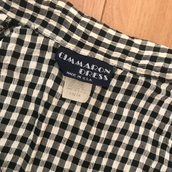 Blk/Wht Checkered 2pc Short Set,13/14 - Picture 6 of 6